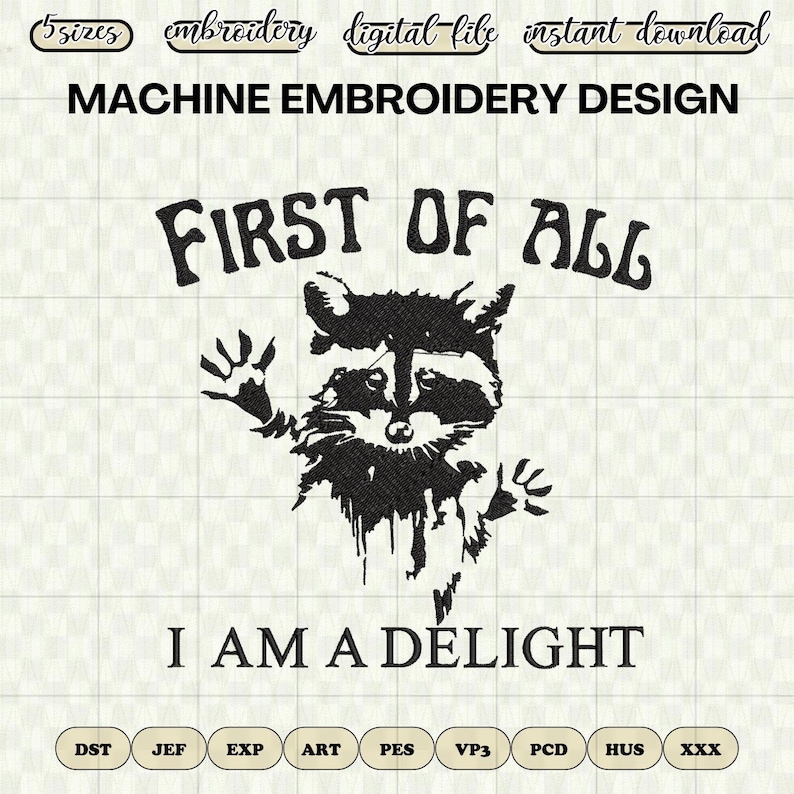 First of All I Am a Delight