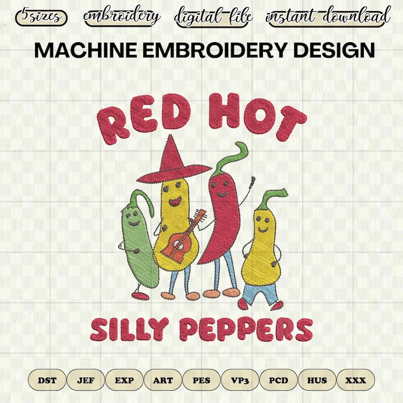Silly Peppers Fun Design