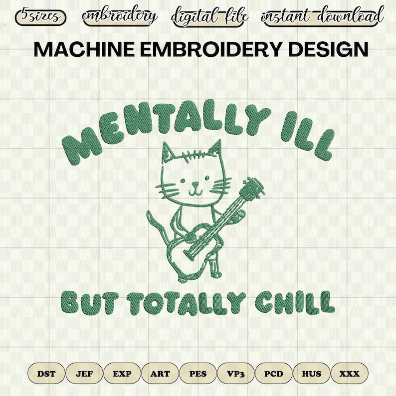 Funny Cat Mentally Ill