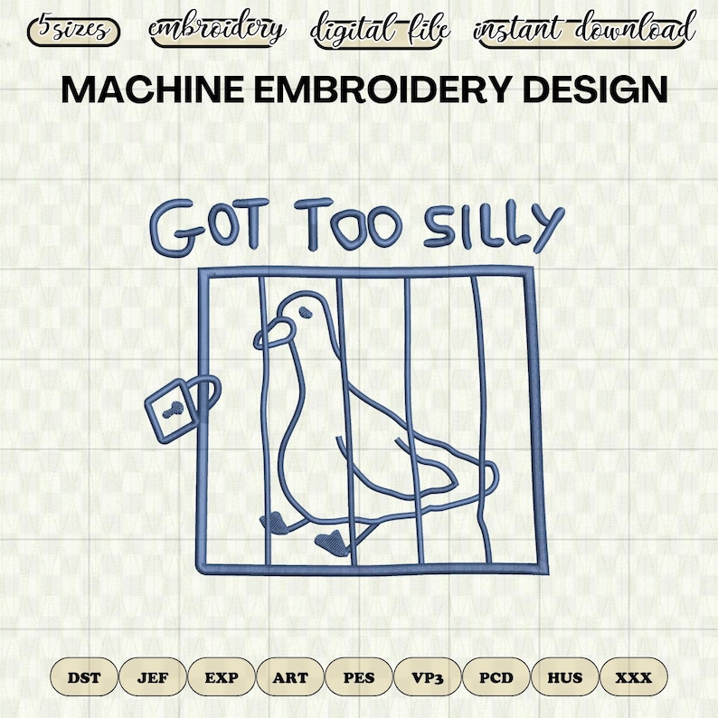 Silly Goose Embroidery